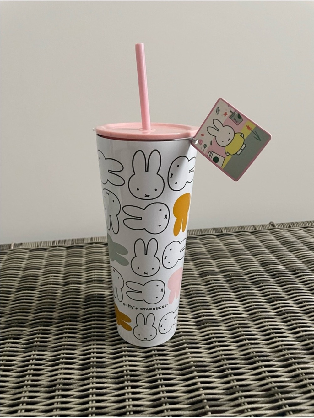 NEW NWT Miffy + Starbucks Stainless steel Tumbler